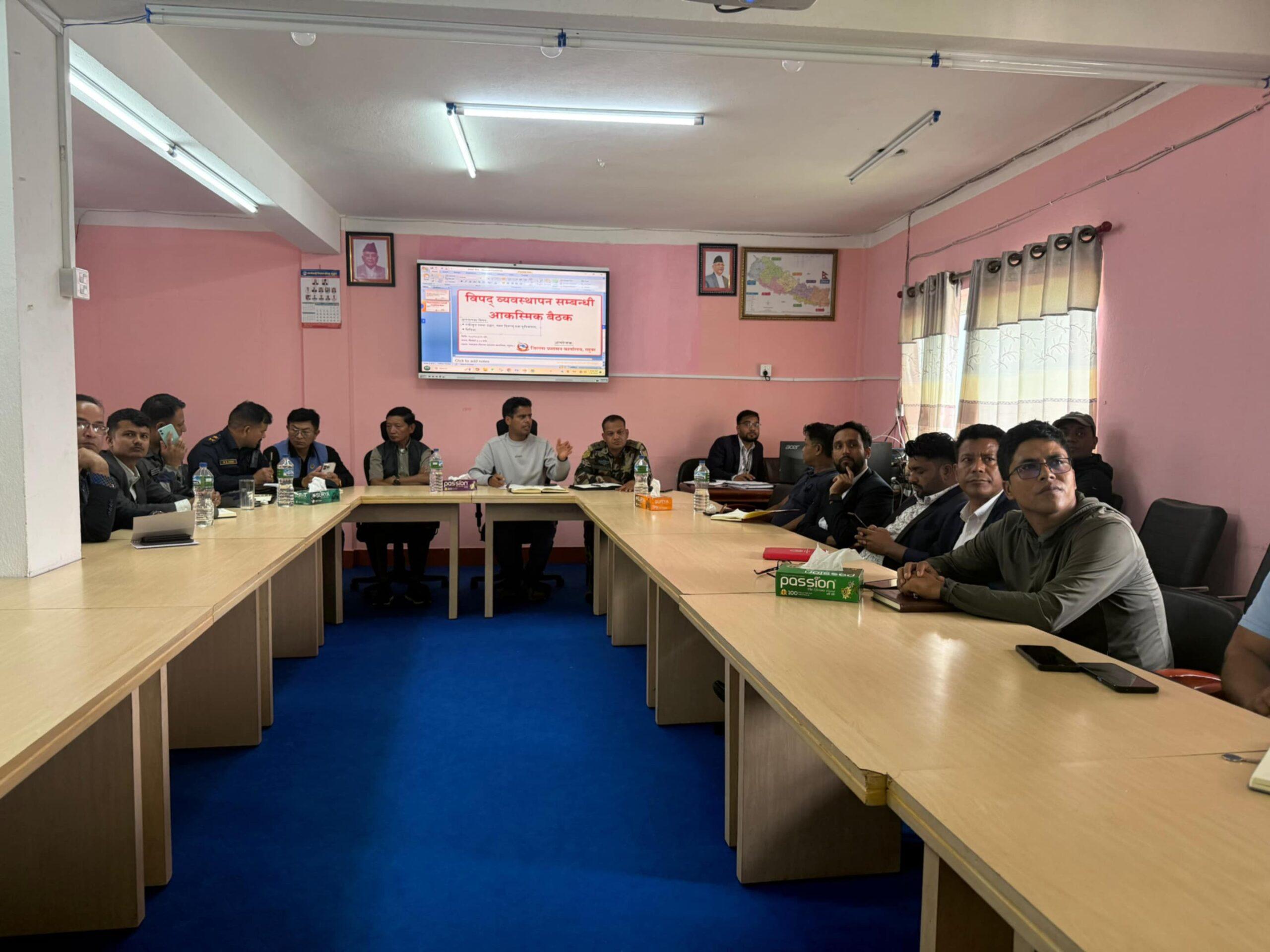 रसुवामा बाढीले पुर्‍याएको क्षति विवरण संकलन गर्न समिति गठन