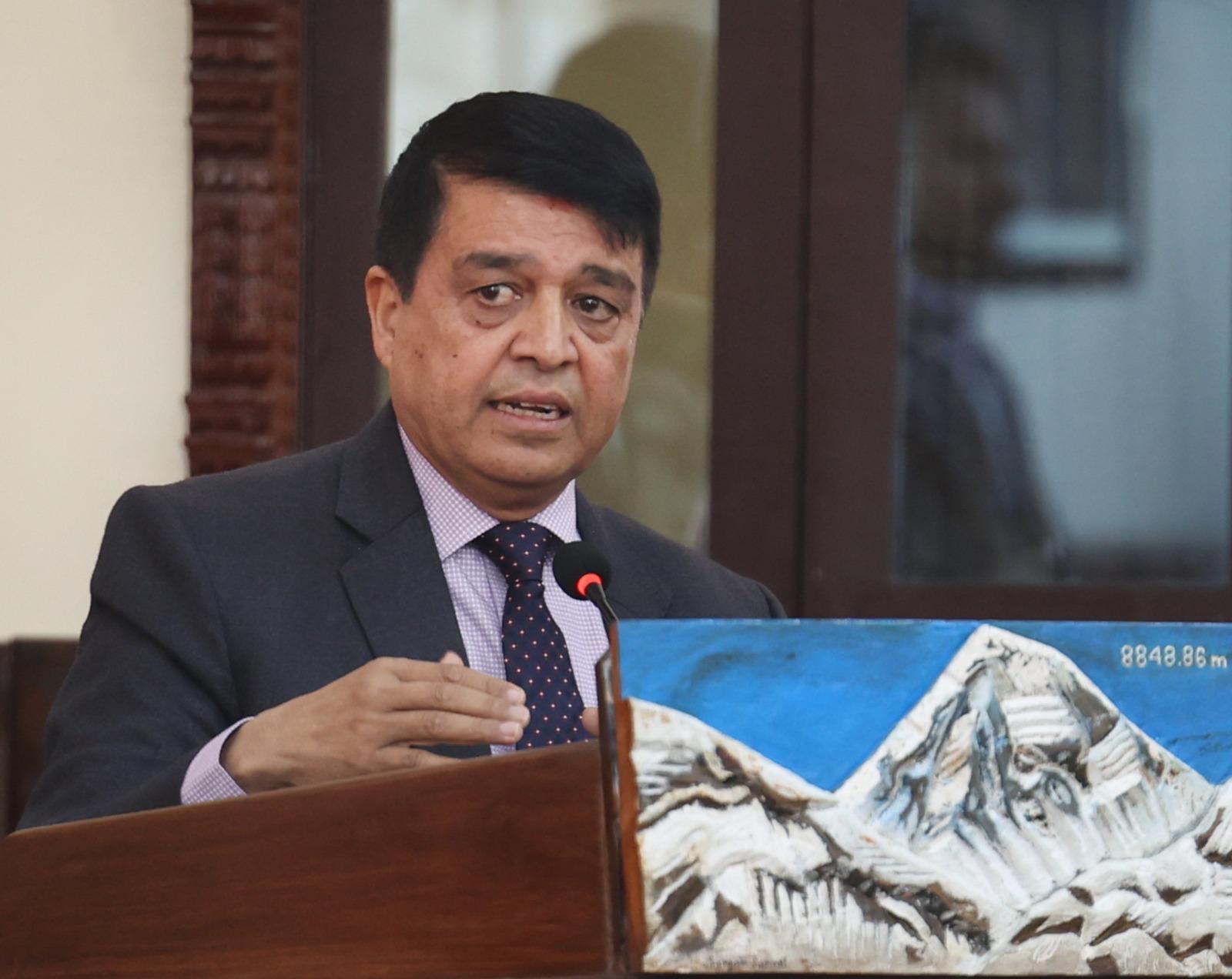 बाफिया जस्ताको त्यस्तै पारित भएमा आर्थिक गतिविधि नै प्रभावित हुने : अध्यक्ष ढकाल