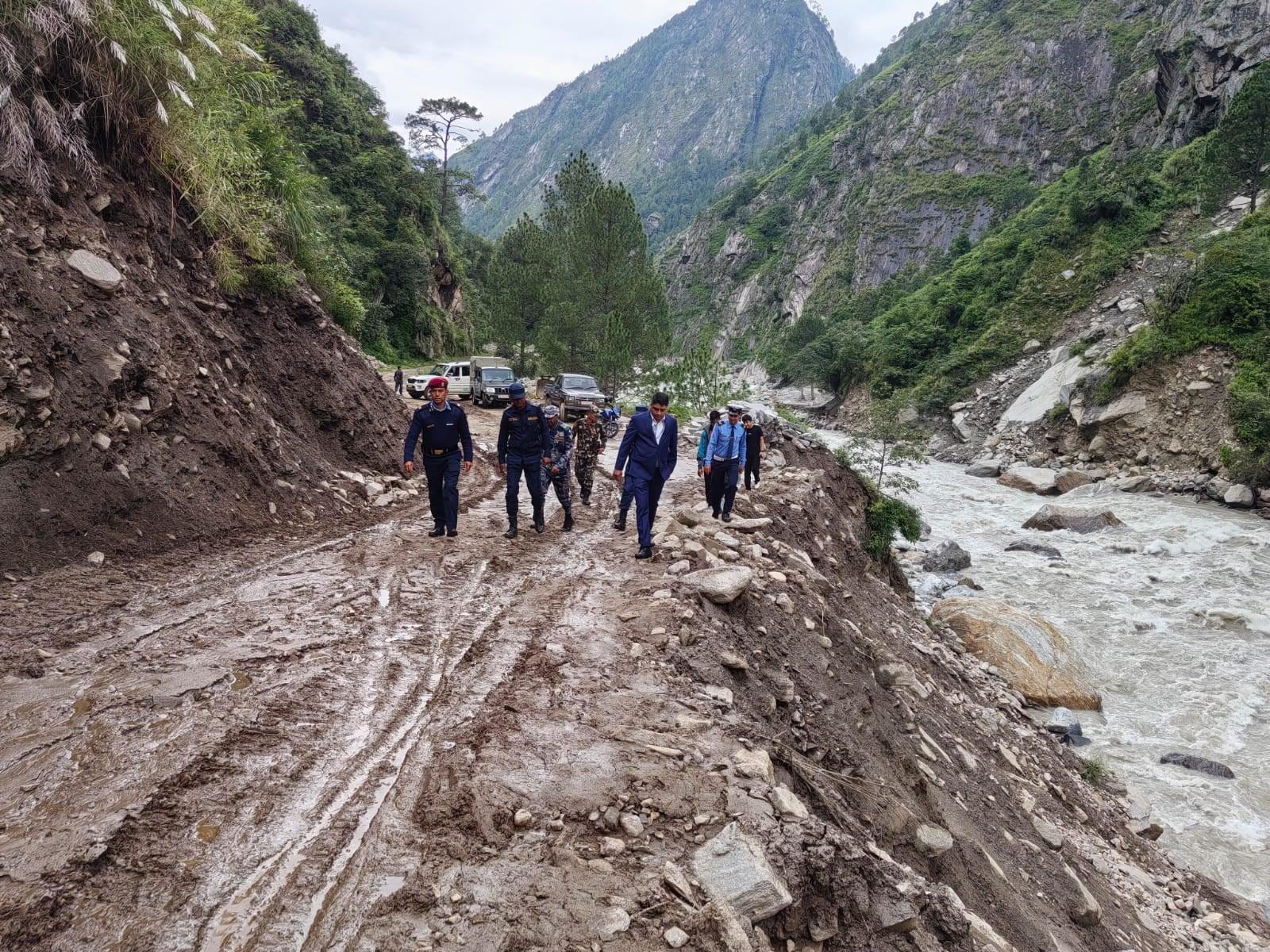 स्याफ्रुबेसीदेखि टिमुरे सम्मको सडक सञ्चालनमा