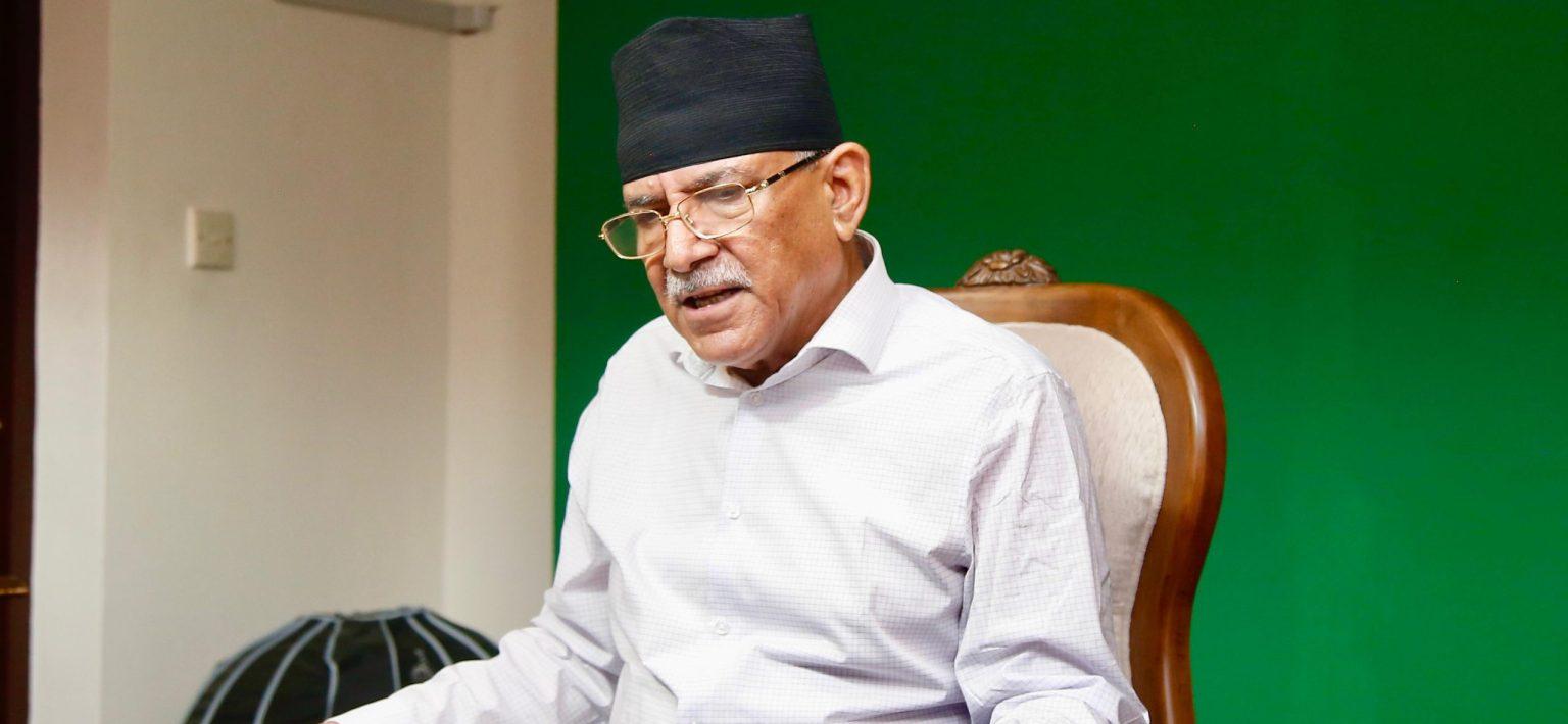 नेकपा संयोजक दाहाल अस्पताल भर्ना