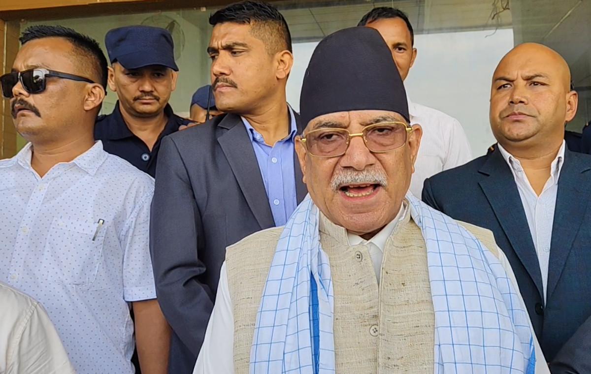 एमालेसँग सहकार्यको प्रक्रिया औपचारिक रूपमा अघि बढेको प्रचण्डको भनाई