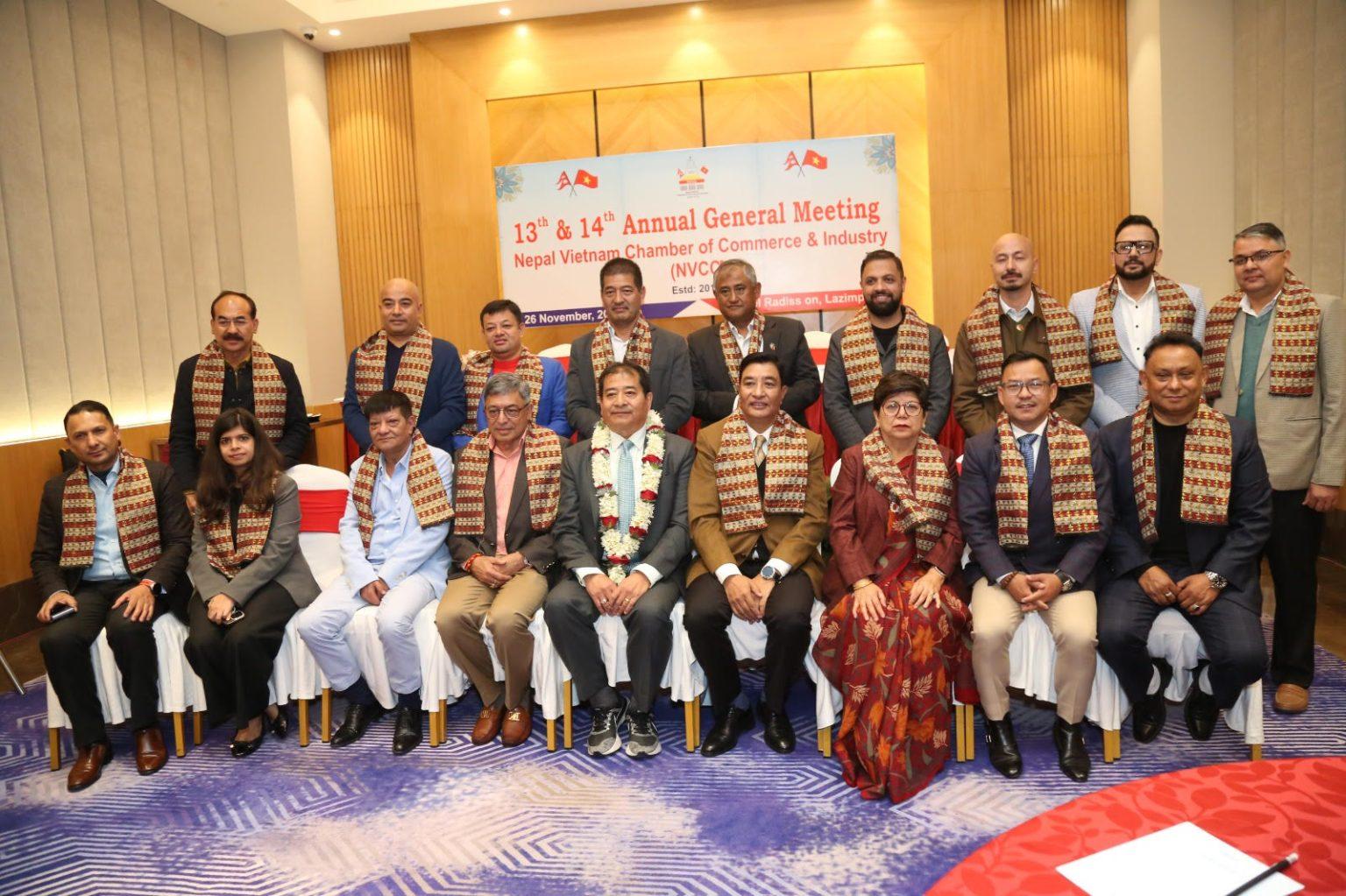 नेपाल–भियतनाम चेम्बर अफ कमर्स एण्ड इण्डस्ट्रिको नयाँ कार्यसमिति चयन