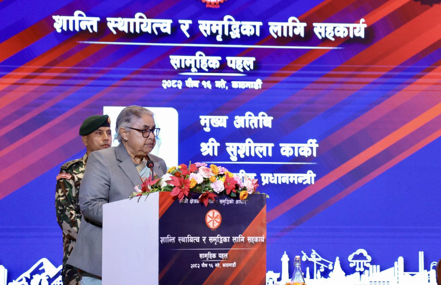 सरकार सुशासन कायम गर्न र चुनावतर्फ उन्मुखः प्रधानमन्त्री कार्की