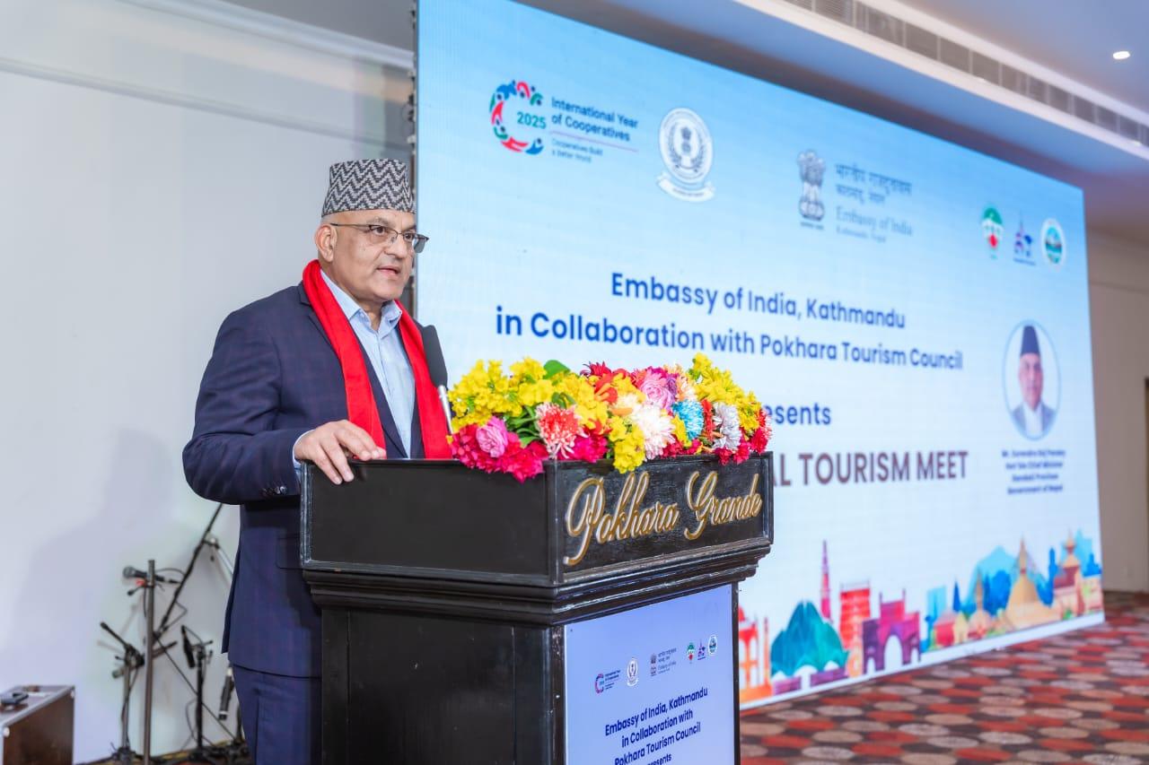 पोखराबाट भारतका पर्यटकीय सहरमा सिधा उडानको पहलका लागि आग्रह : मुख्यमन्त्री