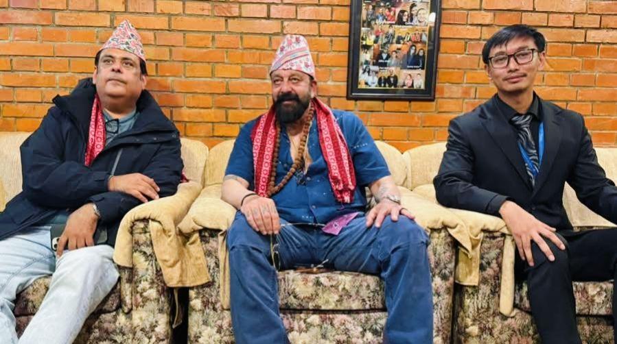 बलिउड सुपरस्टार सञ्जय दत्त काठमाडौंमा