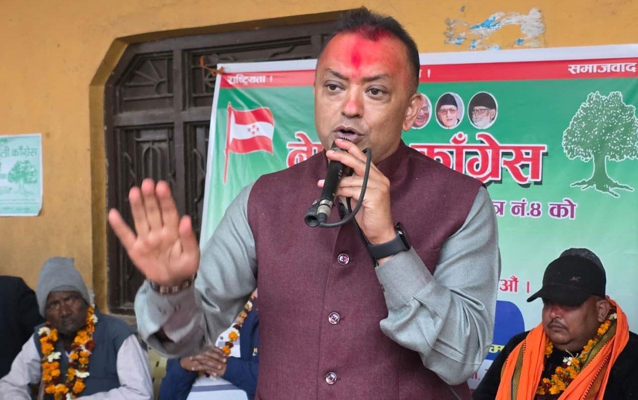 देशको नेतृत्व हाँक्ने योग्य हुन नै आफू मधेसमा चुनाव लड्न आएको कांग्रेस सभापति थापाको भनाइ