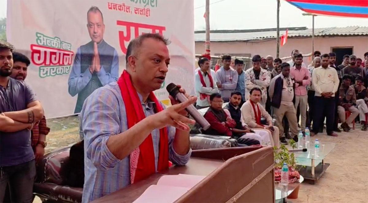यदि कसैले नयाँ पार्टी र नयाँ नेतृत्वमा भोट हाल्न चाहन्छ भने त्यो नेपाली कांग्रेस हो – गगन थापा