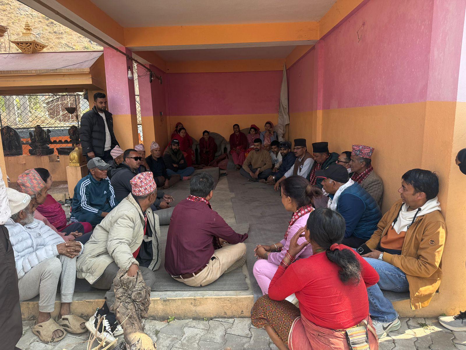 समृद्ध रसुवा निर्माणका लागि कांग्रेसको जीत आवश्यक : नेता आचार्य