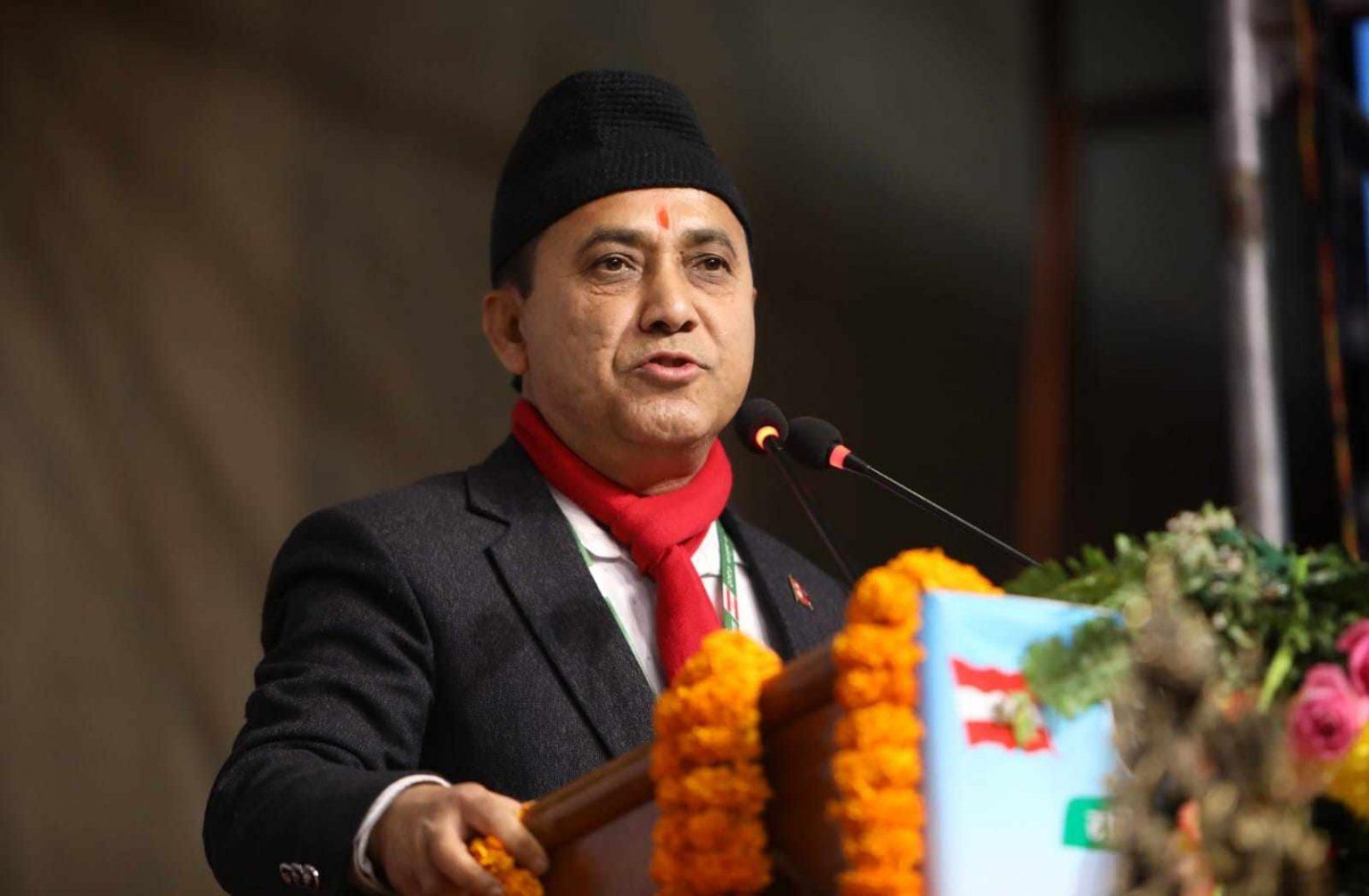 शीर्ष नेताकै सम्पत्ति छानबिन गरेर सुशासन सुरु गर्छौँ :  उपसभापति शर्मा
