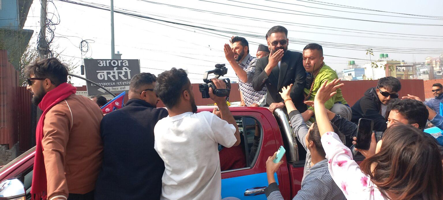 राष्ट्रिय स्वतन्त्र पार्टी काठमाडौँ उपत्यका केन्द्रित प्रचारमा व्यस्त