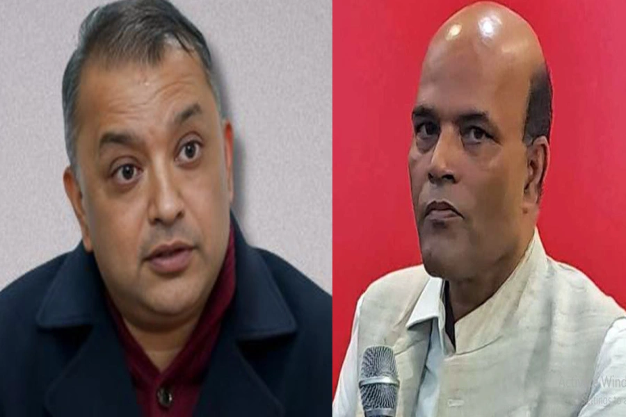 अमरेश सिंहलाई सभापति थापाले दिए  बधाई तथा शुभकामना