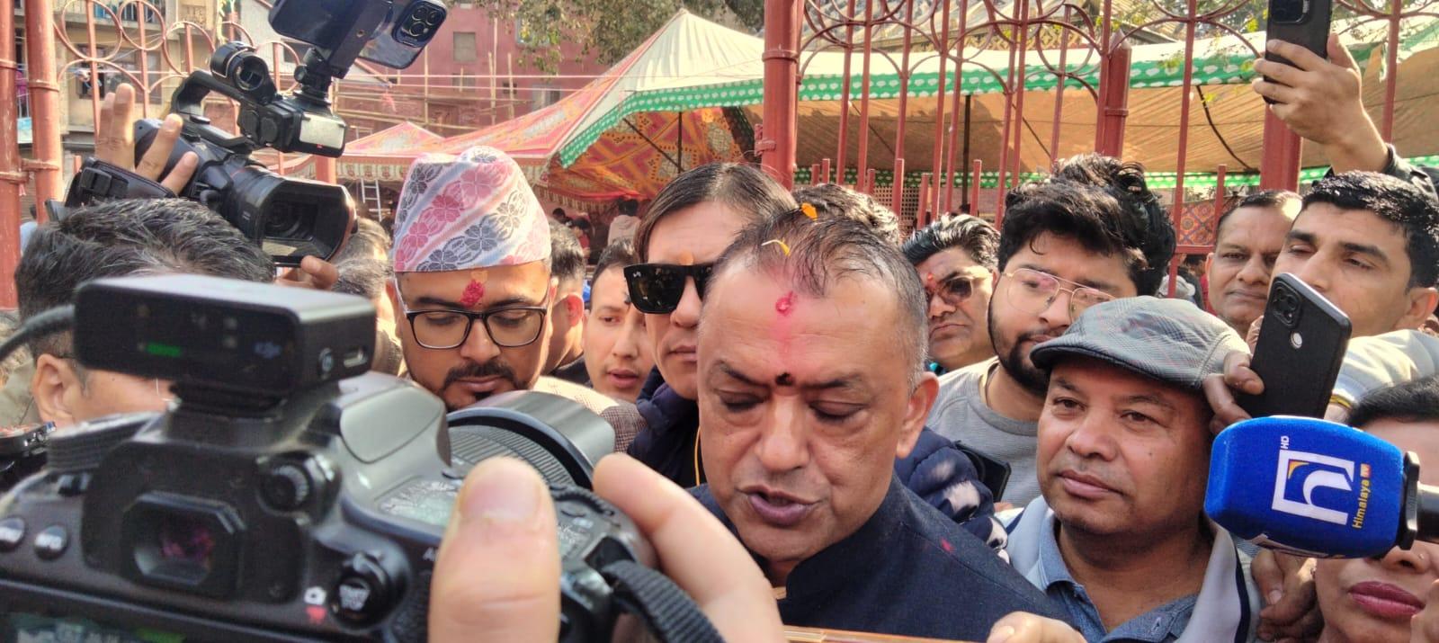 हामीलाई अवसर दिनुस् पाँच वर्ष सुशासनमा काम गर्न चाहन्छौँ – गगन थापा