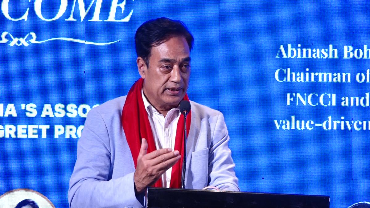 आर्थिक समृद्धिका लागि निजी क्षेत्रका छाता संगठनहरूबीच व्यावसायिक सहकार्य आवश्यक : निर्वतमान अध्यक्ष मल्ल