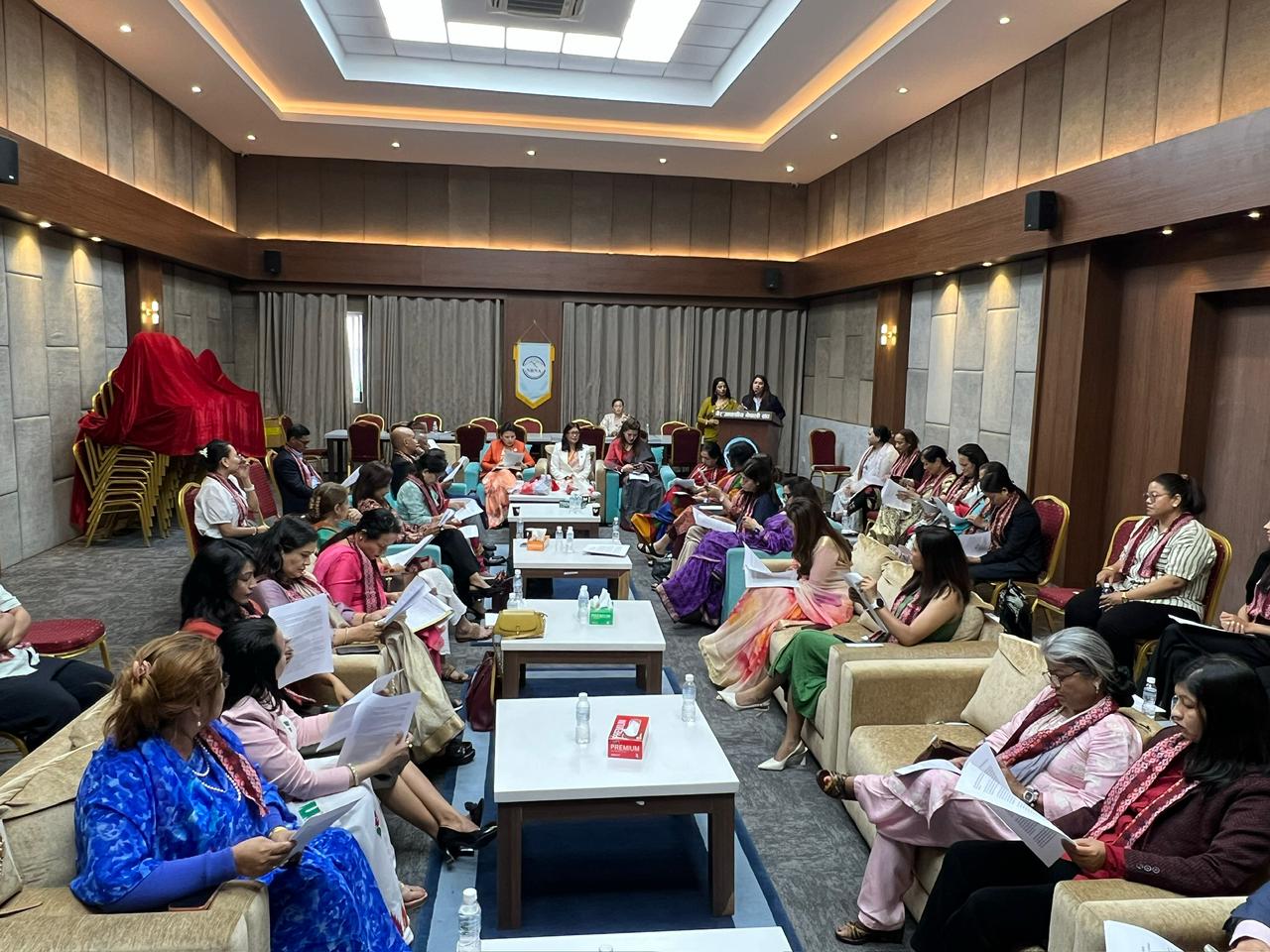 प्रथम अन्तर्राष्ट्रिय महिला सम्मेलनका लागि सरोकारवालासँग सुझाव सङ्कलन