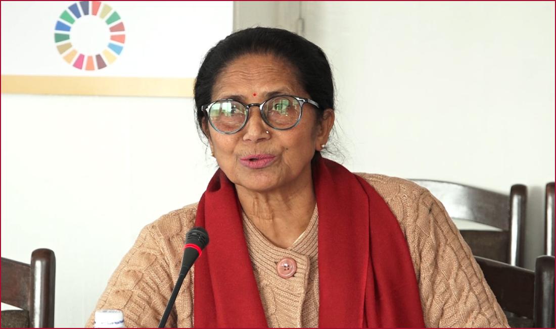 राष्ट्रिय सभामा कांग्रेसको संसदीय दलको नेतामा कमला पन्त