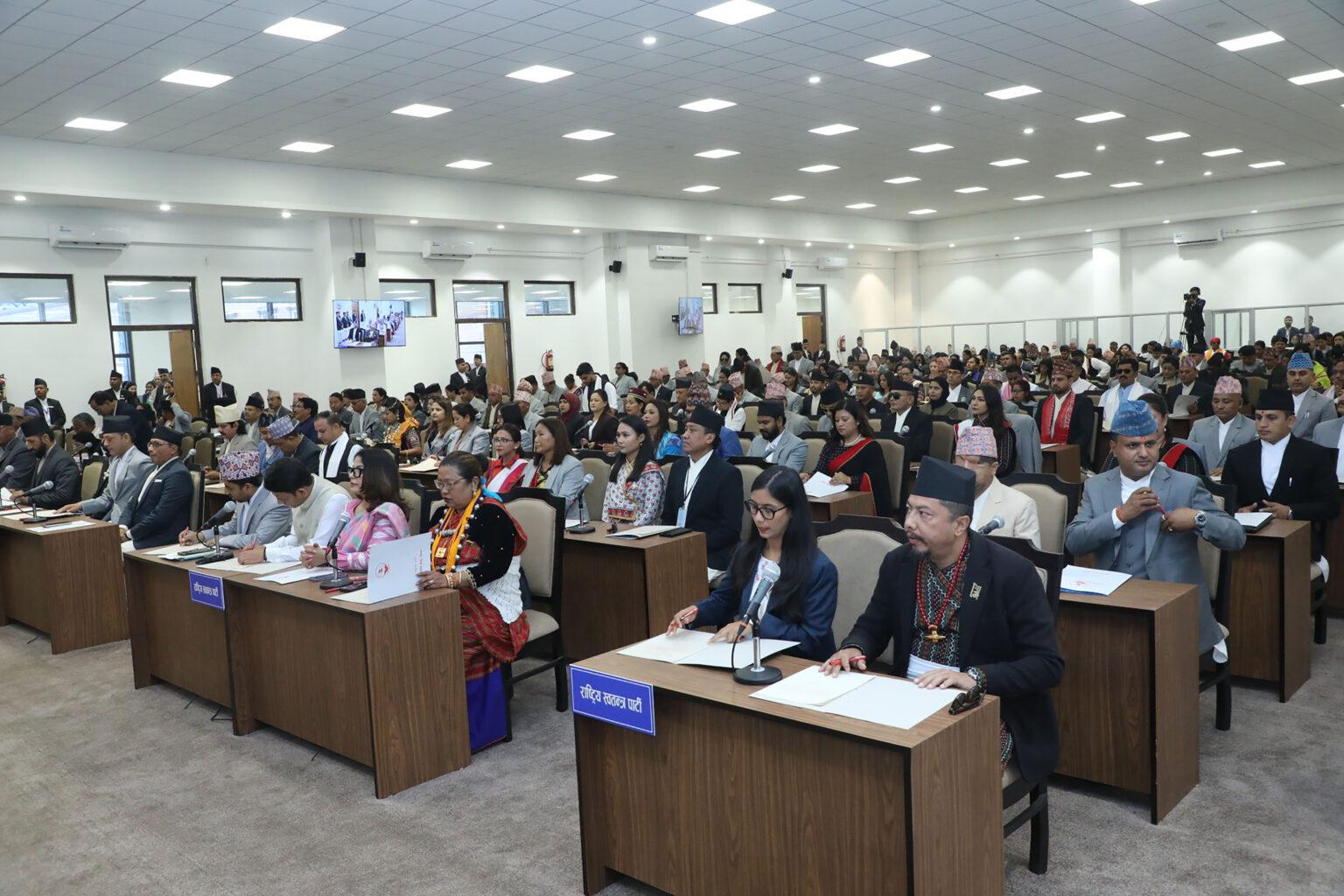 प्रतिनिधि सभाको पहिलो बैठक प्रत्यक्ष प्रसारण