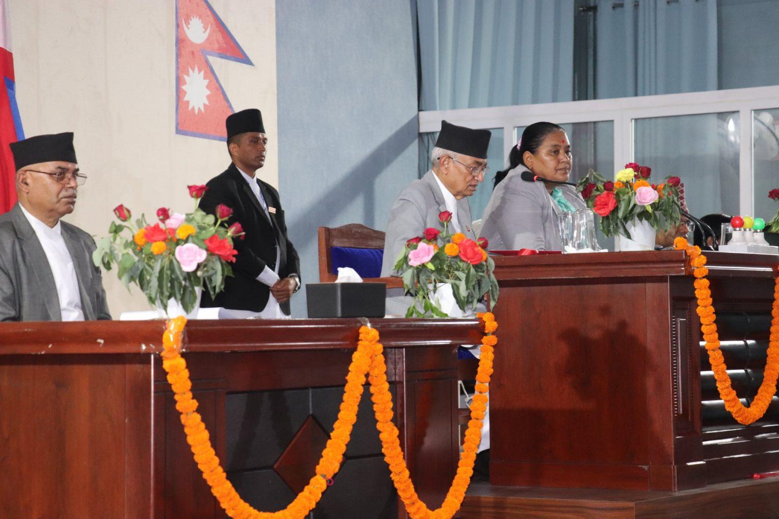 उत्पादन, रोजगारी र सुशासनमा प्राथमिकता
