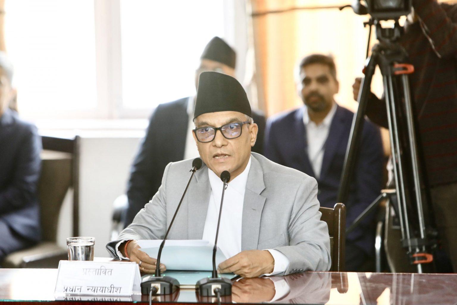 प्रस्तावित प्रधानन्यायाधीश डा. शर्मा सुनुवाइ समितिबाट अनुमोदित