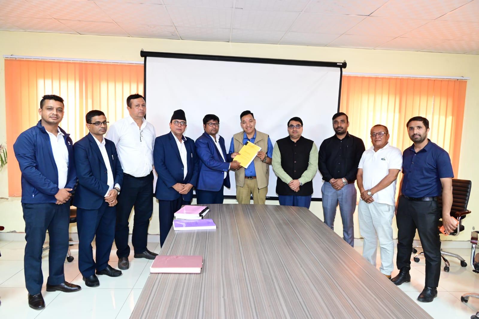 भारत सरकारको अनुदान सहयोगमा निर्माण हुने १४ वटा विद्यालयहरूको  ठेक्का सम्झौता 