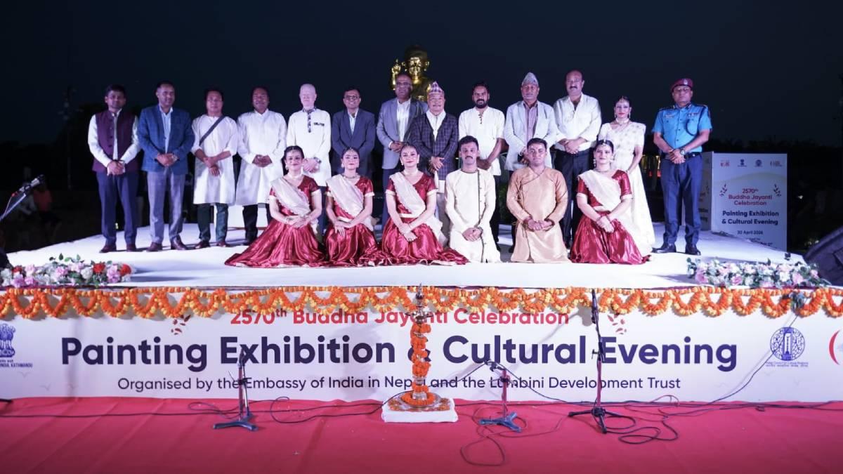 बुद्ध जयन्तीका अवसरमा भारतीय दुतावासव्दारा लुम्बिनीमा विशेष कार्यक्रम