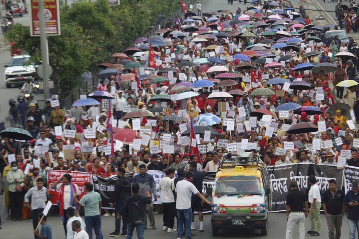 हाम्रो बसोवास अवैध भए, हामीले दिएको मतबाट बनेको सरकार पनि अवैध होः अव्यवस्थित बसोबासी