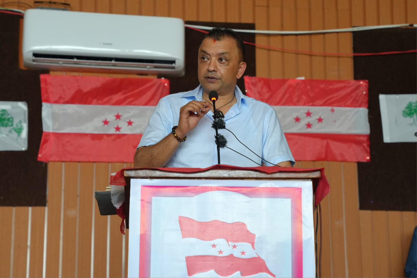 संविधान, लोकतन्त्र र मुलुकको स्थायित्व जोगाउने भूमिकामा उभिनुपर्ने आवश्यकता छ: सभापति थापा