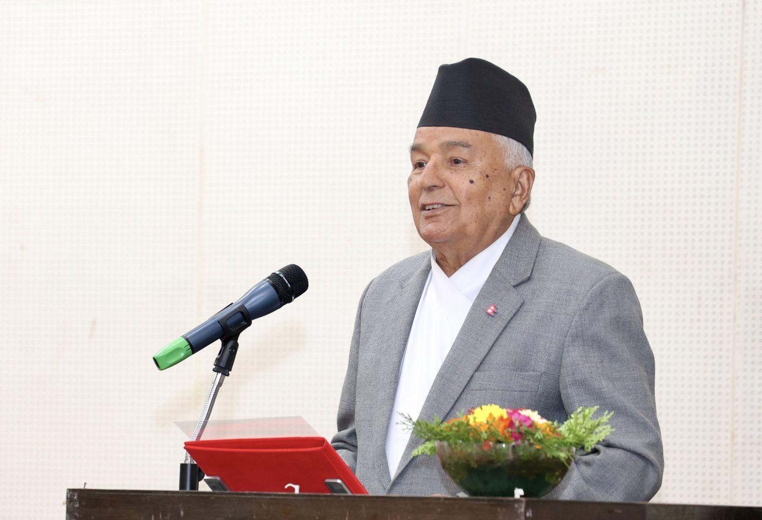 समृद्धिको लक्ष्य प्राप्ति आजको राष्ट्रिय आवश्यकताः राष्ट्रपति पौडेल