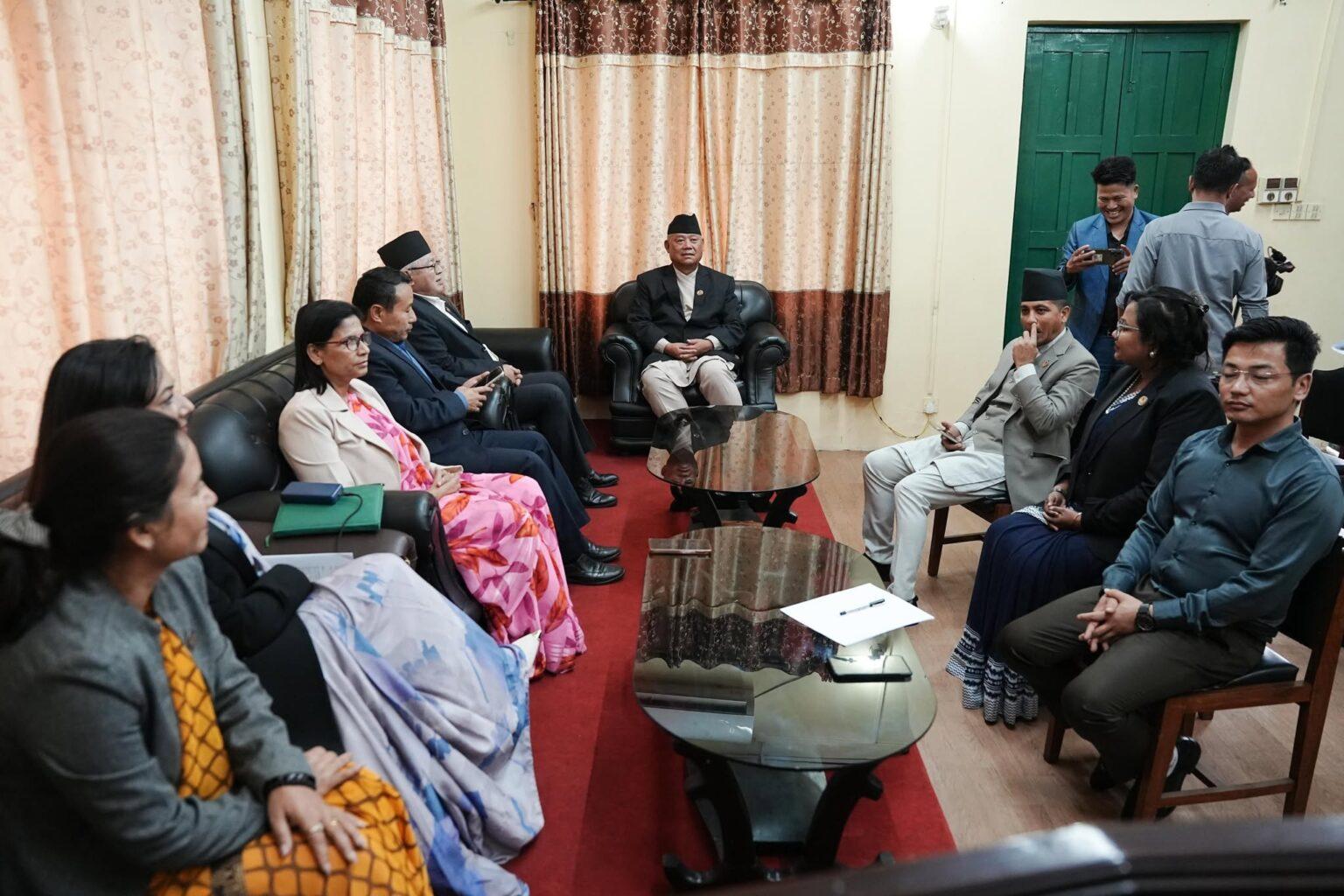 विपक्षी दलहरूको संयुक्त बैठक सिंहदरबारमा जारी
