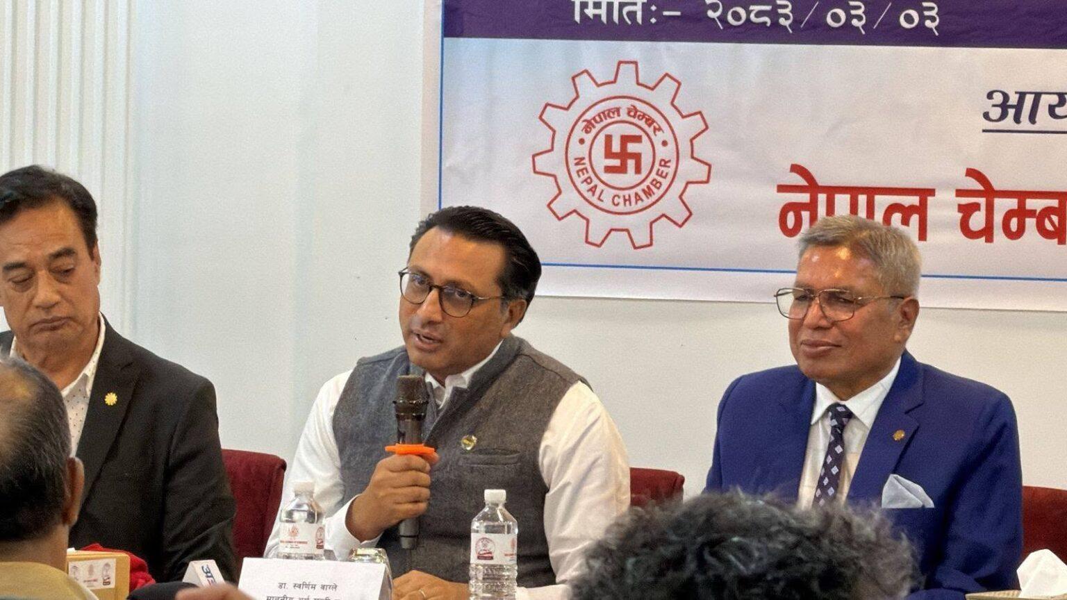 भैरहवा र पोखरा अन्तर्राष्ट्रिय विमानस्थल सञ्चालन गर्न कुटनीतिक पहल जारी छः अर्थमन्त्री