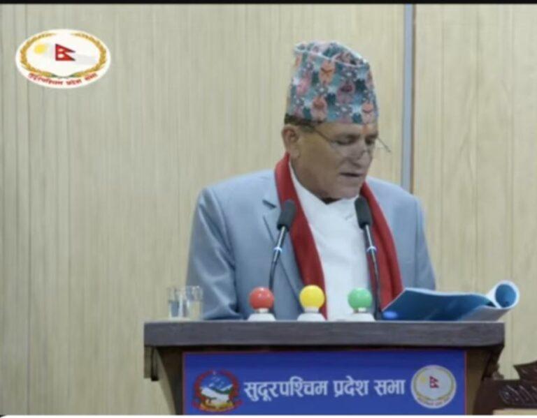 सुदूरपश्चिममा ३७ अर्ब ७० करोडको बजेट पेस