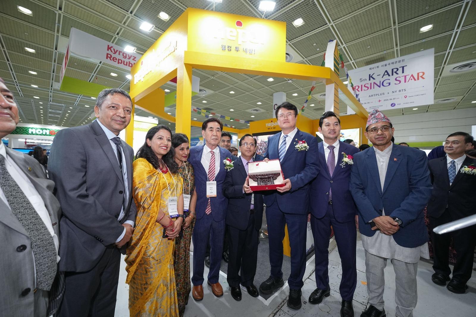 बोर्डद्वारा कोरियाली बजारमा नेपालका उत्कृष्ट पर्यटकीय गन्तव्यहरुको प्रस्तुती र प्रबर्द्धन