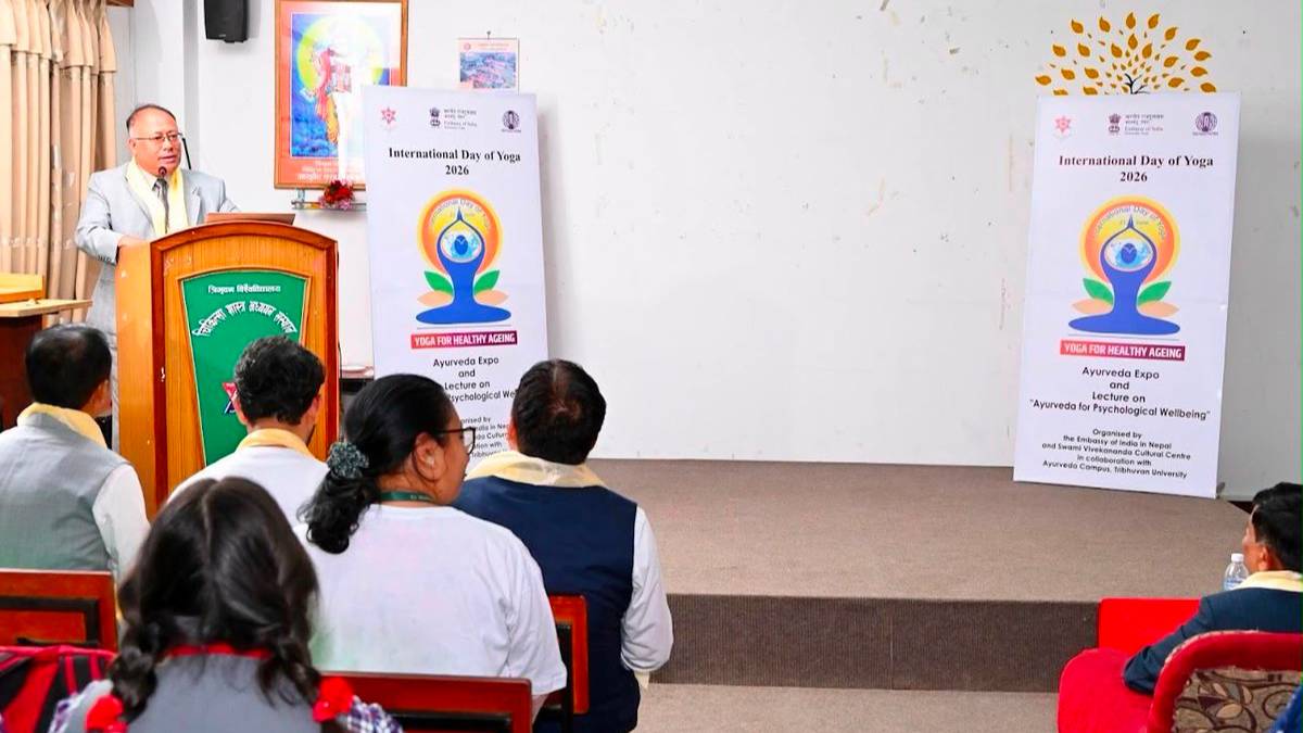 भारतीय दुतावासद्धारा त्रिविमा आयुर्वेद एक्स्पो