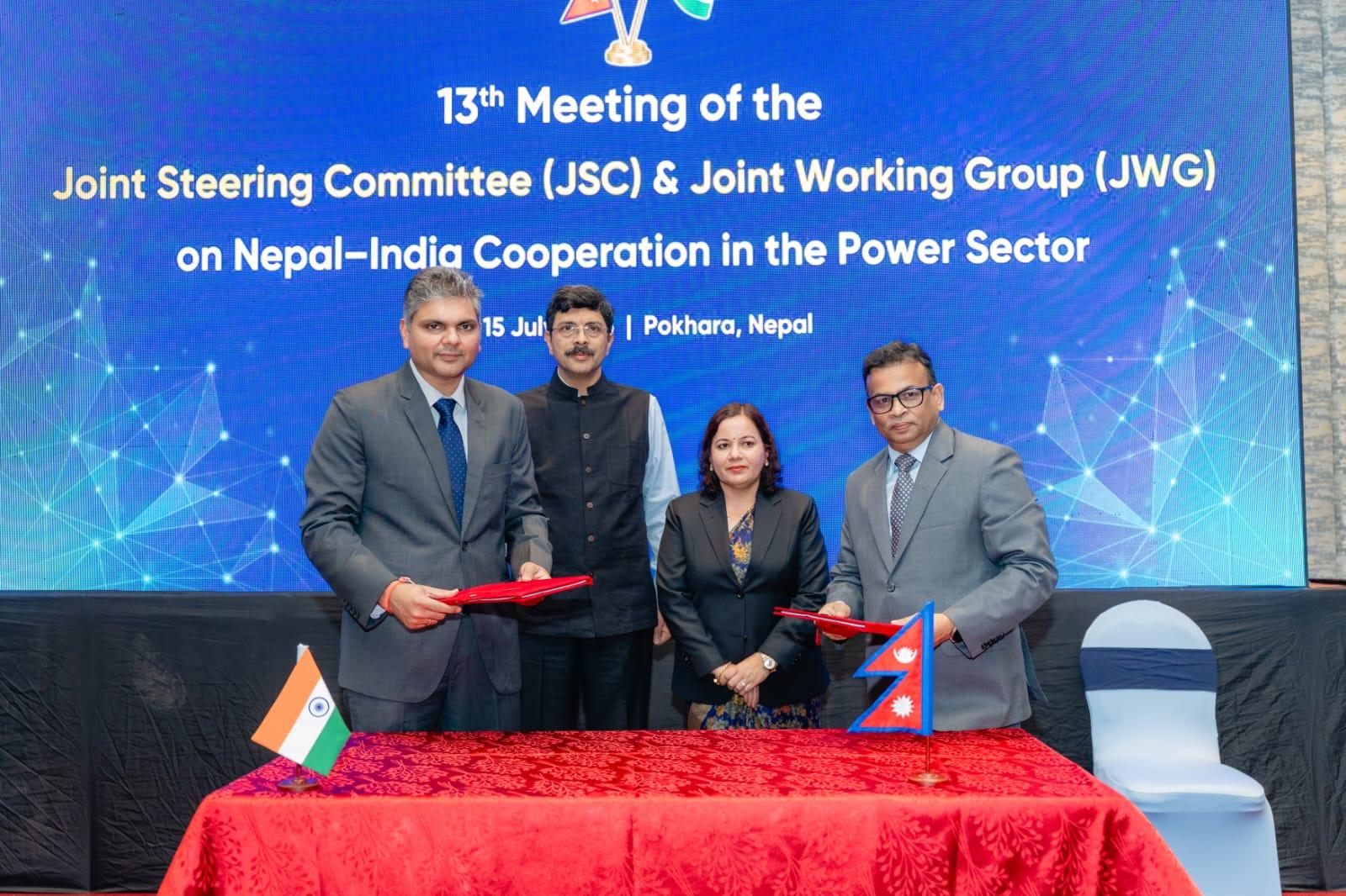 नेपाल र भारत ऊर्जा क्षेत्रको द्विपक्षीय सहकार्यलाई थप सुदृढ बनाउन प्रतिबद्ध