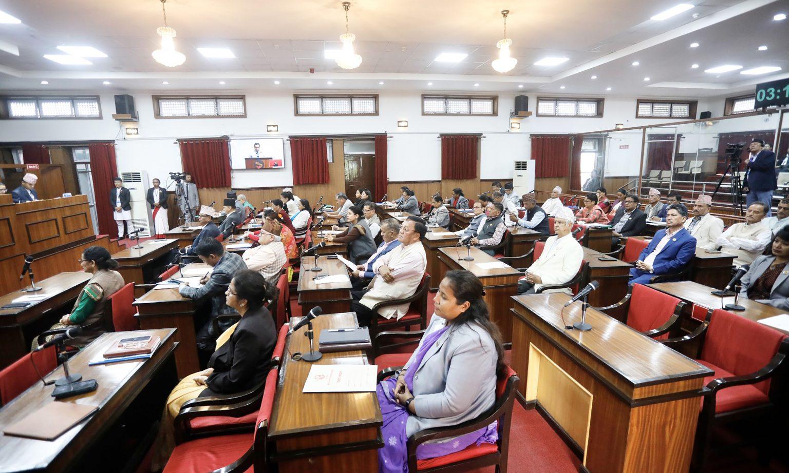 विधेयक पारित गर्ने दबाबमा सरकार